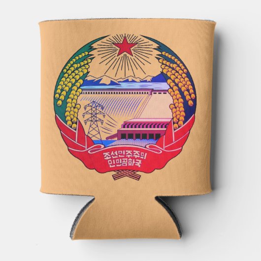 平壌、北朝鮮(DPRK)仙人王国 缶クーラー (正面)