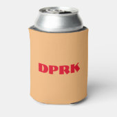 平壌、北朝鮮(DPRK)仙人王国 缶クーラー (缶裏面)
