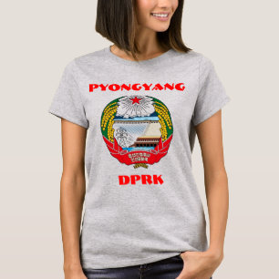 平壌,北朝鮮 – DPRK 조선민주주의인민공 Tシャツ