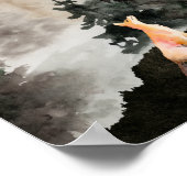 平安のうちに～キツネと満月の森 ポスター (角)