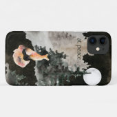 平安のうちに~キツネと満月の森 Case-Mate iPhoneケース (裏面(横))