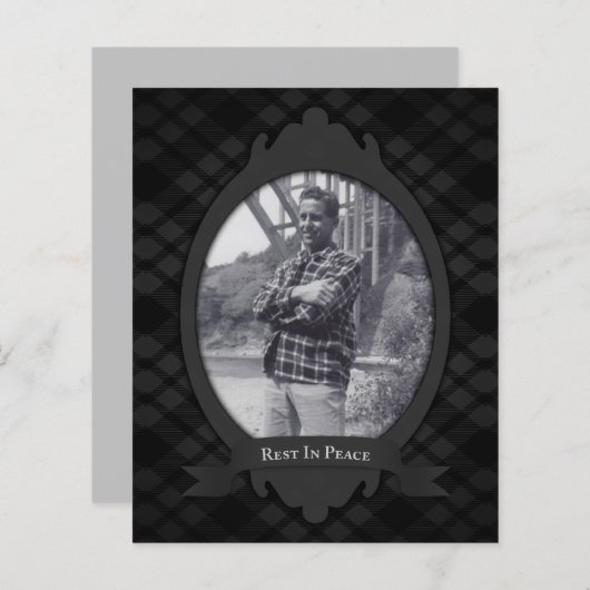 平安の葬儀に残る (正面/裏面)