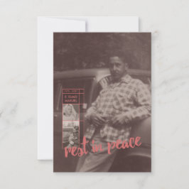 平安の葬儀招待状 招待状