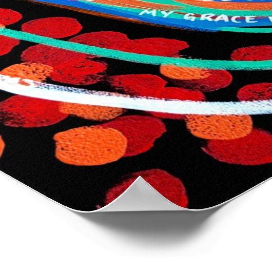 平安を保つ ポスター (角)