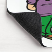 「平安を出せ、男」ヒッピー マウスパッド (コーナー)