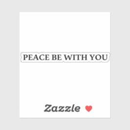 平安を祈る シール