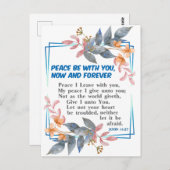 平安を祈る ポストカード (正面/裏面)