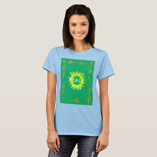 平安を祈る Tシャツ (正面フル)