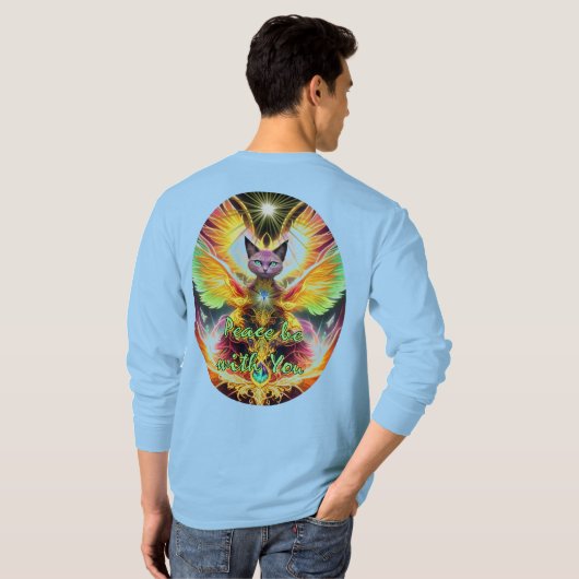 平安を祈る Tシャツ (裏面フル)