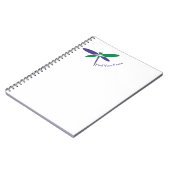 平安を見つける横隔離型セラピーノートブック ノートブック (左側)