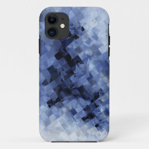 平方された青 iPhone 11 ケース