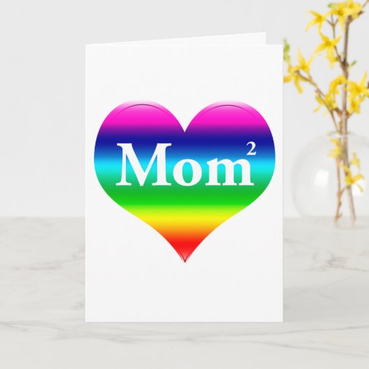 平方される陽気なお母さん母の日 カード (黄色い花)