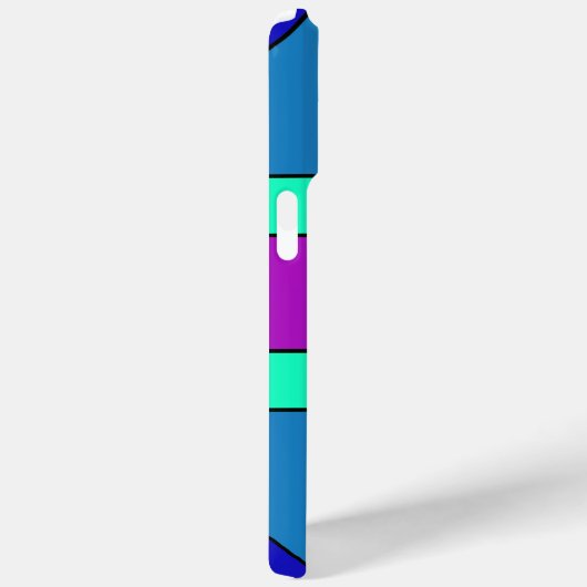 平方カラフル値 Case-Mate iPhoneケース (裏面 / 右)