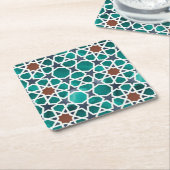 平方コースター スクエアペーパーコースター (アングル)