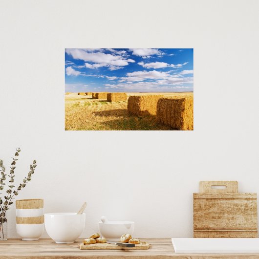 平方ヘイ俵 ポスター (キッチン)