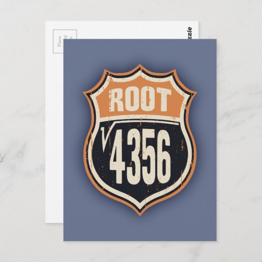 平方根66 ポストカード (正面/裏面)