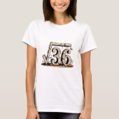 平方根 67 ミーム 6 7 ジェンアルファ ハロウィン シックス セブン Tシャツ (正面)