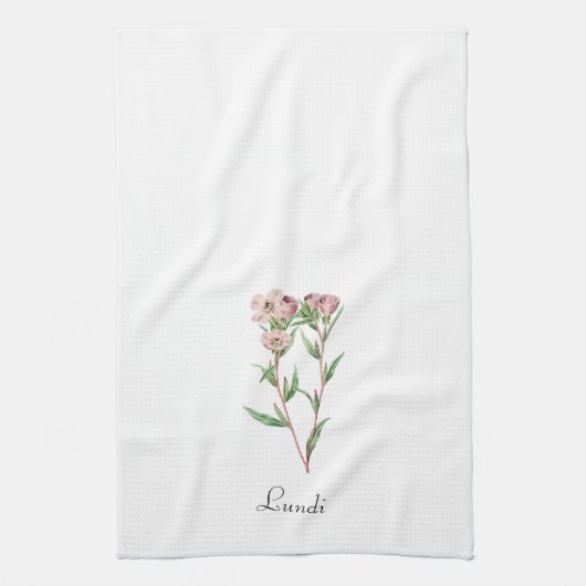 *平日FR2.1LUN(Lundi) - キッチンタオル (縦)