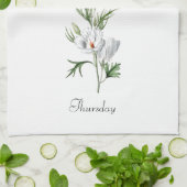 *平日GBUS2.4木(木曜日) - キッチンタオル (折り畳み)