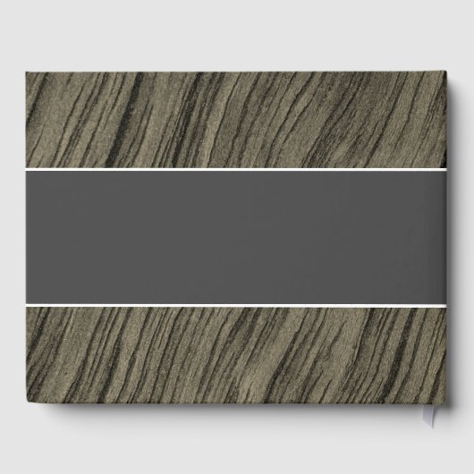 平易で立派なウェイクサービスのゲストブック ゲストブック (裏面)