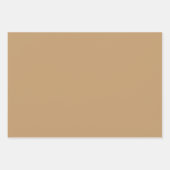 平木栗バークタンシェード3トーン ラッピングペーパーシート (正面)