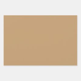 平木栗バークタンシェード3トーン ラッピングペーパーシート