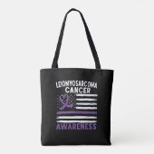 平滑筋肉腫がん認識度 トートバッグ (裏面)