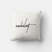 平然としない – 楽に話クールす クッション (正面)