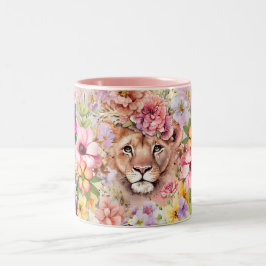 平然と見る中に隠れる ツートーンマグカップ