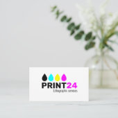 平版印刷 名刺 (スタンド正面)