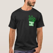 平穏が混沌を超えて Tシャツ (正面)