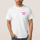 平穏な心 Tシャツ (正面)