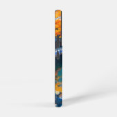 平穏な水面：富士山の反射 SAMSUNG GALAXYケース (右側面)