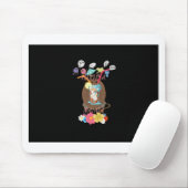 平穏な王国：ライオンの穏やかな瞬間 マウスパッド (マウス)