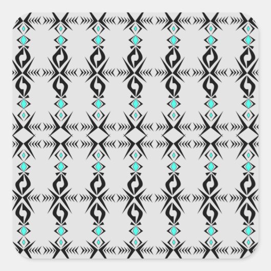 平穏にする スクエアシール (正面)