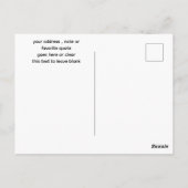 平穏の輝き | 瞑想の肖像 ポストカード (裏面)