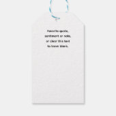 平穏を記憶する | 瞑想の肖像 ギフトタグ (裏面)