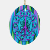 平穏~葉 セラミックオーナメント (右)