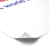 平等と正義と愛に基づく世界 ポスター (コーナー)