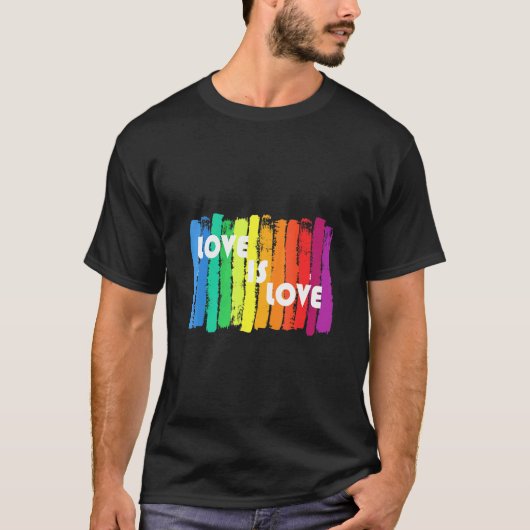 平等な愛Lgbt Lgbtqi Tシャツ (正面)