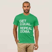 平等な改正DOMAを獲得 -.png Tシャツ (正面フル)