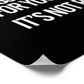 平等な権利はパイではない – プロ科学 – 白 ポスター (角)