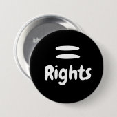 平等な権利 缶バッジ (正面&裏面)