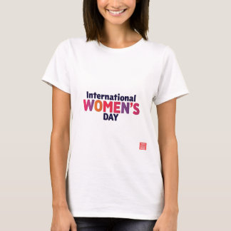 平等のための女性の成果のお祝い。 Tシャツ