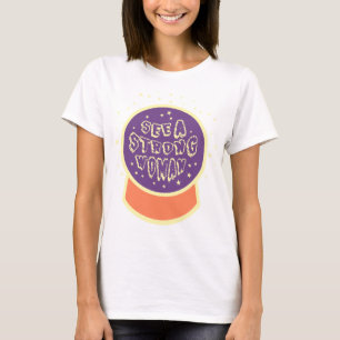 平等のための行進:女性のエンパワーメントギア Tシャツ