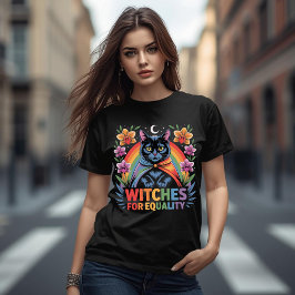 平等のための魔女 フェミニスト Tシャツ