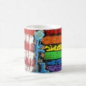 平等のマグのために死ぬこと コーヒーマグカップ (中央)