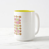 平等の権利は全く無い ツートーンマグカップ (正面右)