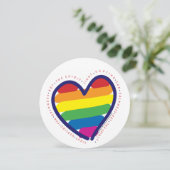 平等の結婚婚姻 招待状 (スタンド正面)