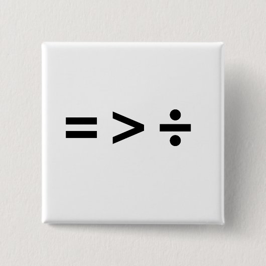 平等はディディミアムより素晴らしいです 缶バッジ (正面)